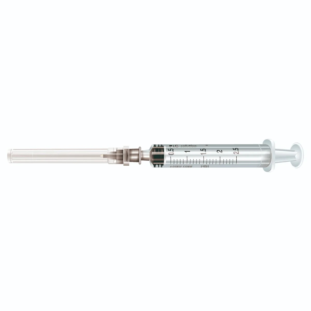 PIC-Spritze 10 ml, Kanüle 22G 1,25 mm, 1 Stück, steril und zum Einmalgebrauch