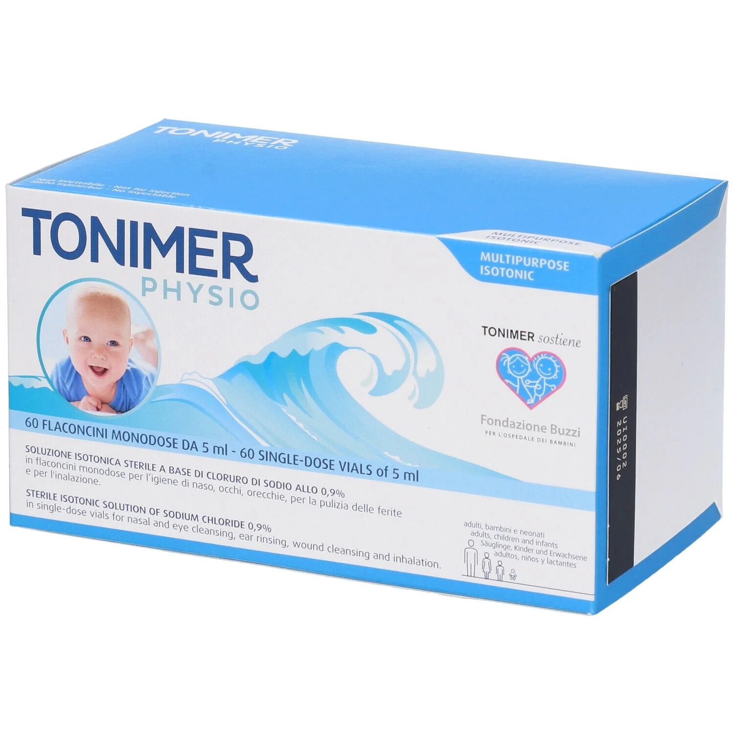 TONIMER Tonimer Physio Wegwerpproduct 6 flesjes 5 ml Hydraterend