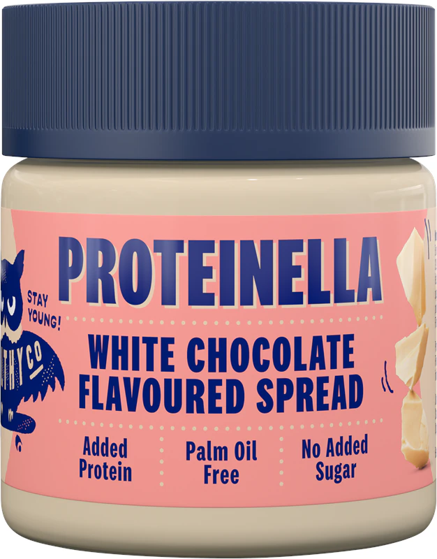 Pasta de proteína de chocolate branco HealthyCo Proteinella