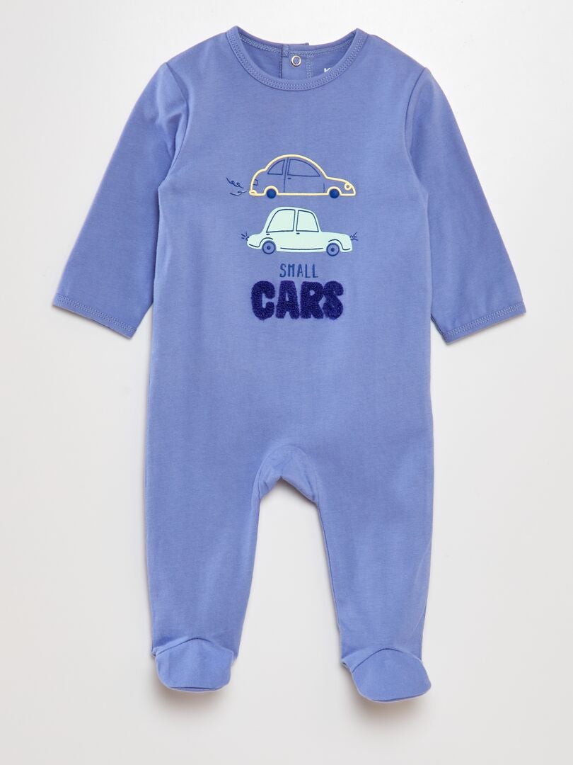 Katoenen romper - BLAUW