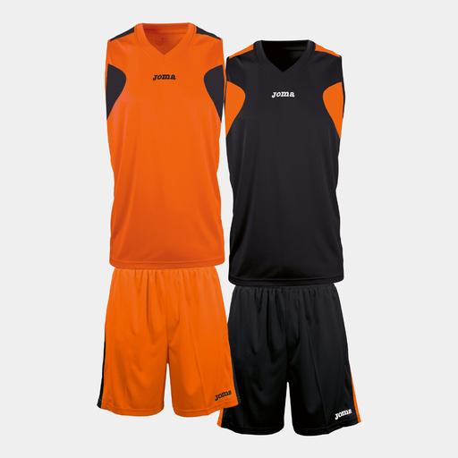 Ensemble réversible Joma orange et noir