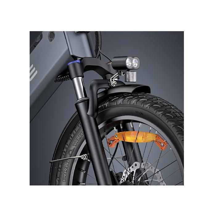 Vélo électrique ENGWE-LE20 , transmission 7 vitesses, 250W, 48v38.4ah, pneus 20 pouces, freins hydrauliques, autonomie 340km-bleu