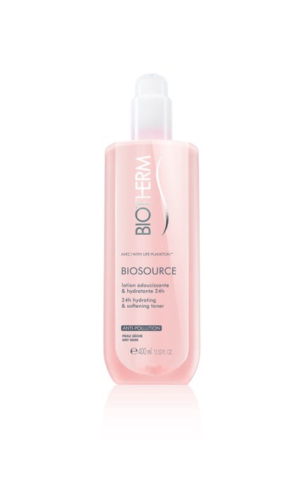 Biosource Lotion 24H återfuktande och mjukgörande toner