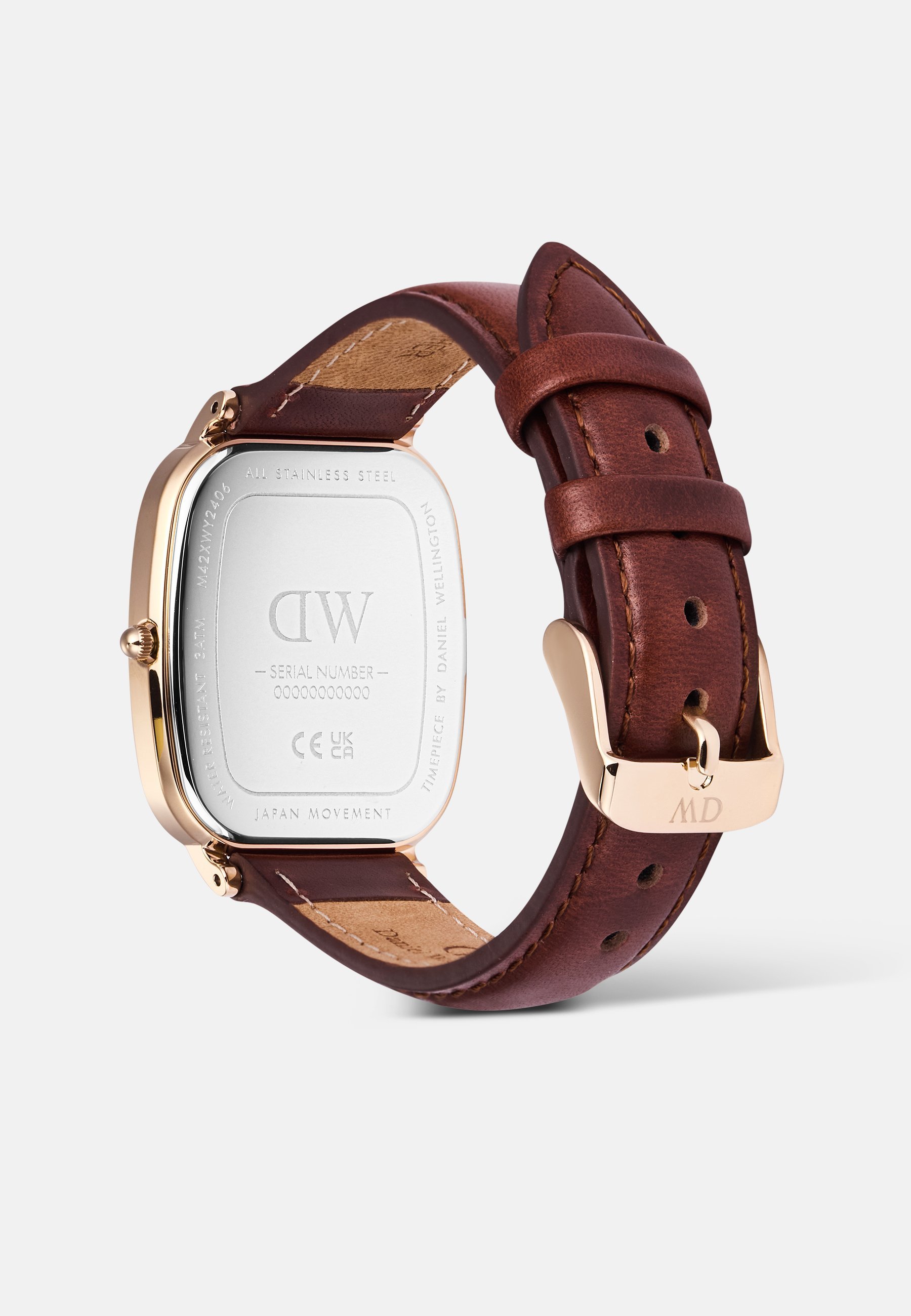 Daniel Wellington MARLON MAWES - Horloge - roségoudkleurig