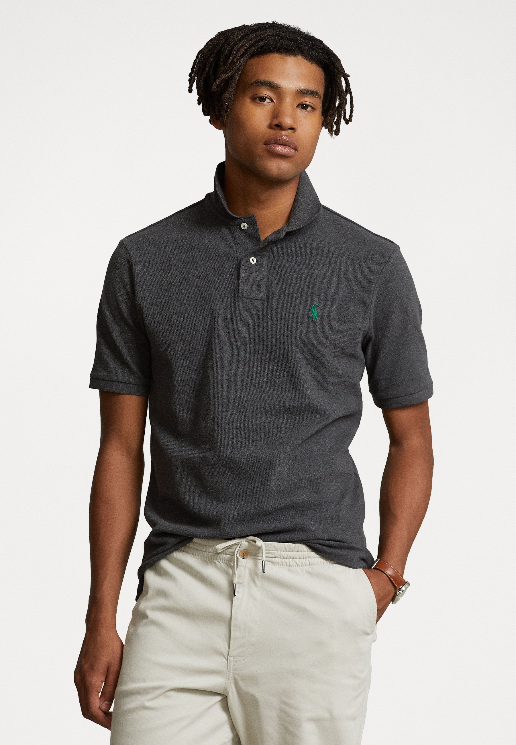 Polo Ralph Lauren Slim Fit Poloshirt - Poloshirt - Barclay Heather