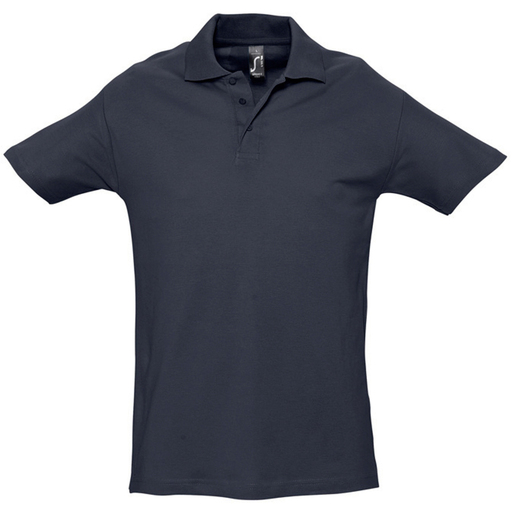  Tricou polo cu mânecă scurtă Sols Spring II, simplu, 100% bumbac premium