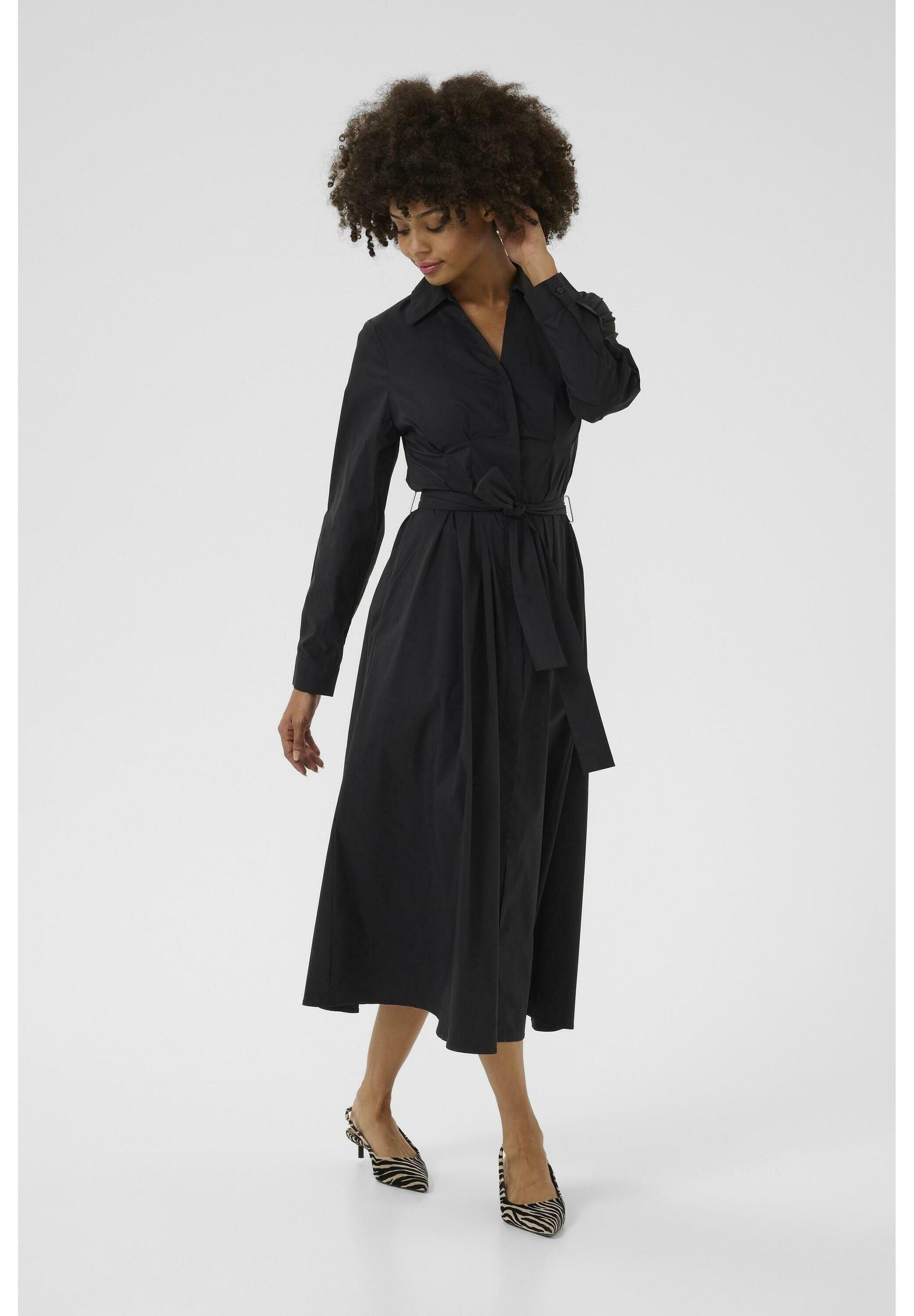 Culture ELNA ANTOINETT - Robe-chemise - noire