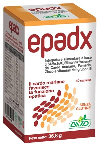 AVD REFORM Epadx voedingssupplement ter ondersteuning van de leverfunctie, 40 glutenvrije capsules