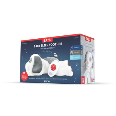 Zazu Baby Sleep Soother Dex -koirapehmolelu äänellä ja koiran itkutunnistimella 1 kpl 1 kpl