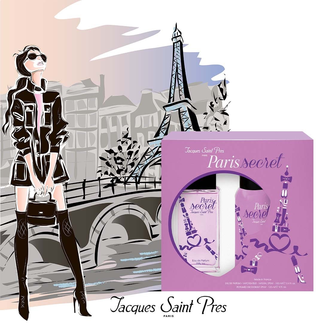 Jacques Saint Pres Coffret Paris Secret
