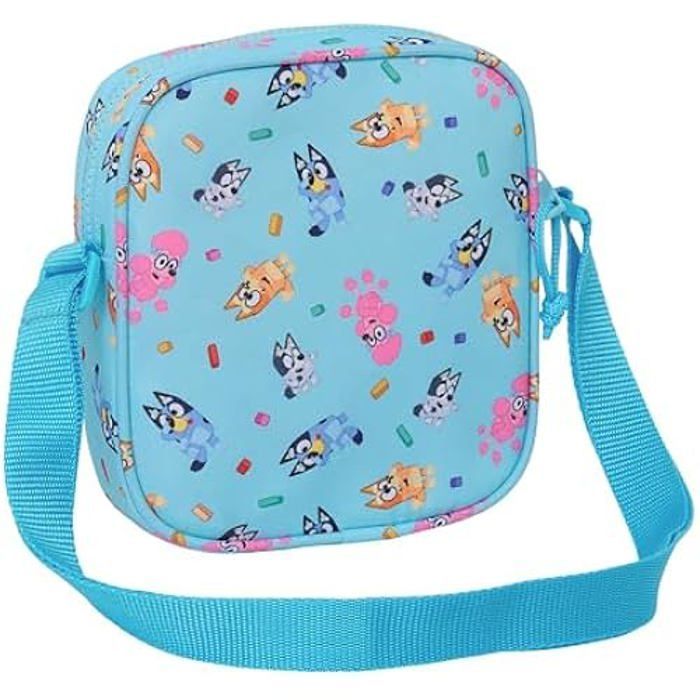 Borsa a tracolla piccola - SAFTA - Blu - Comoda - Con cerniera - Per bambini dai 5 ai 14 anni