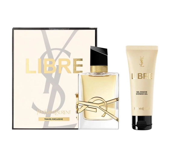 Yves Saint Laurent Libre woda perfumowana spray 50 ml   żel pod prysznic 50 ml