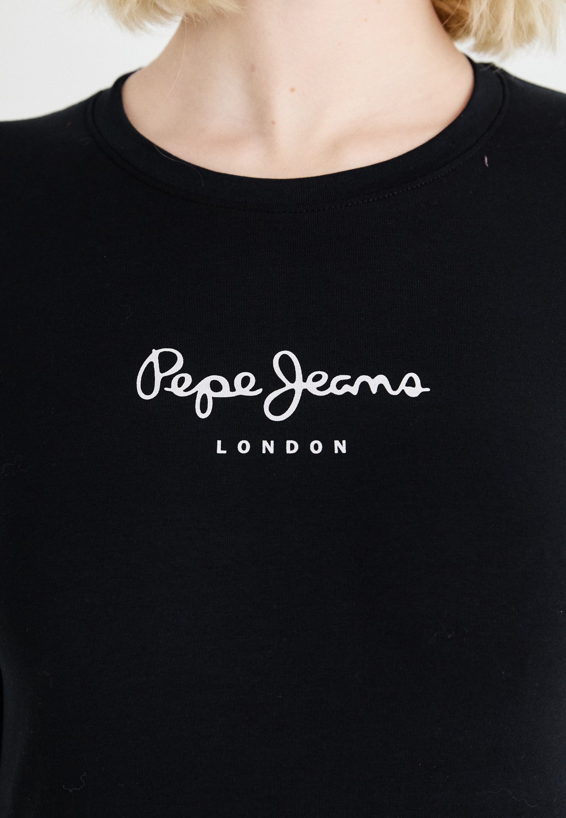 Pepe Jeans NEW VIRGINIA - Top met lange mouwen - zwart