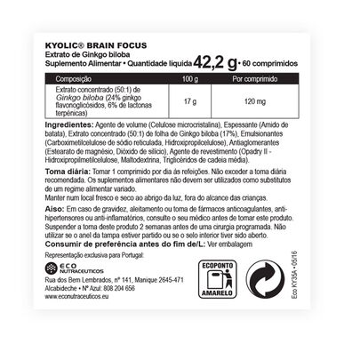 Kyolic Brain Focus 60 kapselia