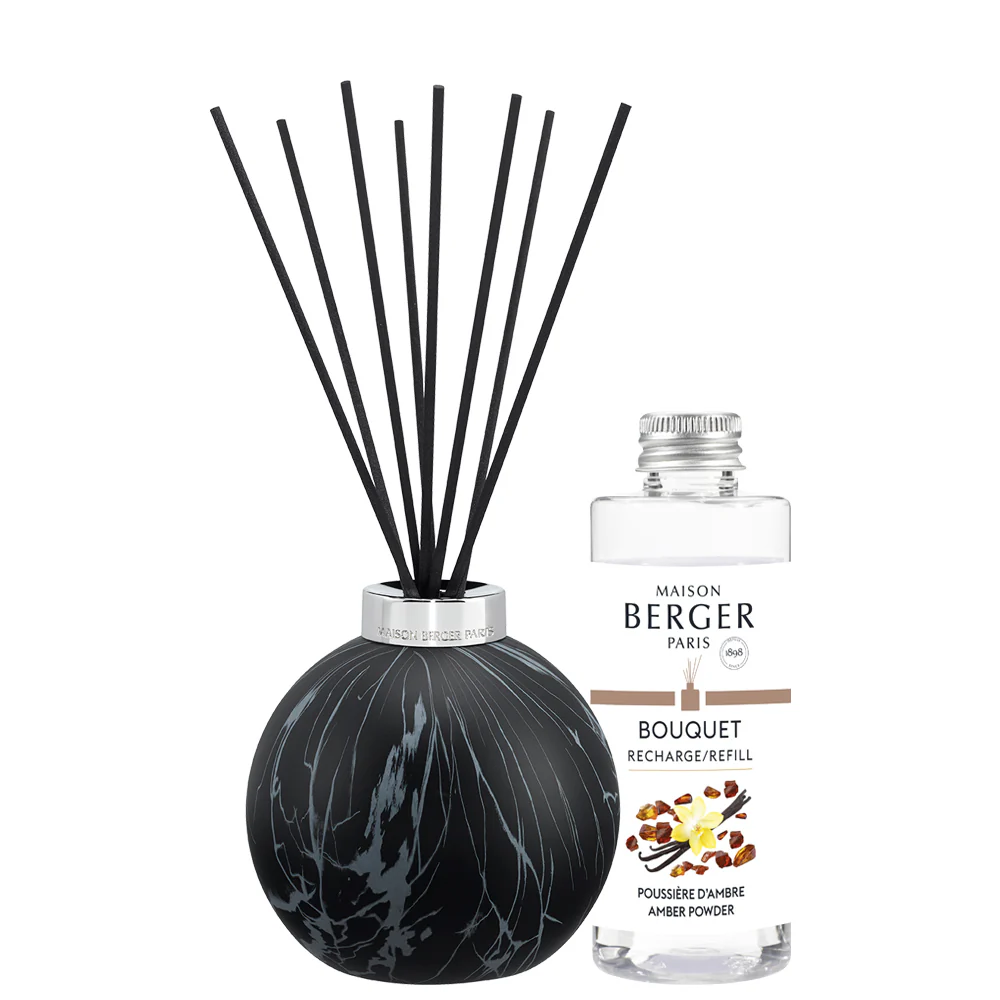 Bouquet Parfumé Marbrure Noir - Diffusore di Profumo