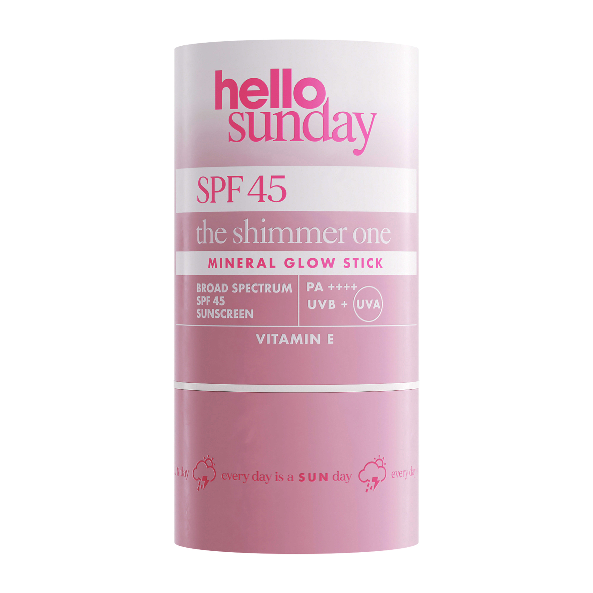 The Shimmer One - Ásványi fényvédő stift SPF45 - Hello Sunday