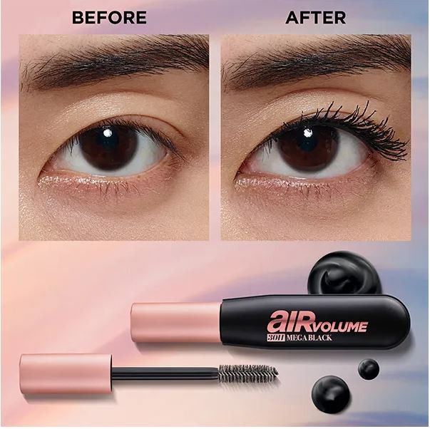 Air Volume 30h Mega Black маскара Маскаре