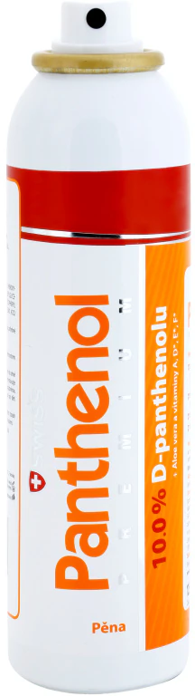 Upokojujúca pena so švajčiarskym panthenolom 10 % PREMIUM