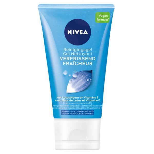 NIVEA освежавајући гел за чишћење<br>150ml - Нормална до комбинована кожа