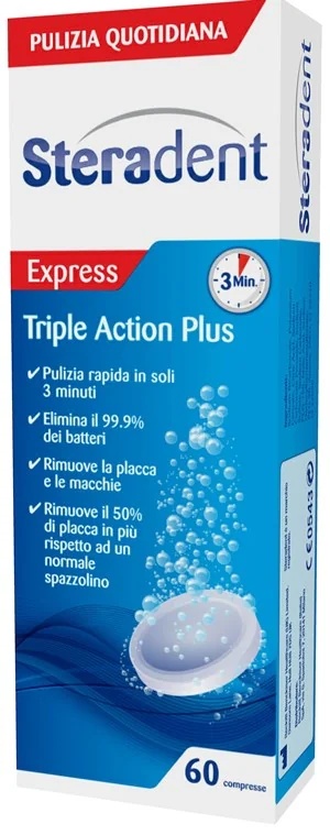 STERADENT Steradent Ta Plus 60Cpr