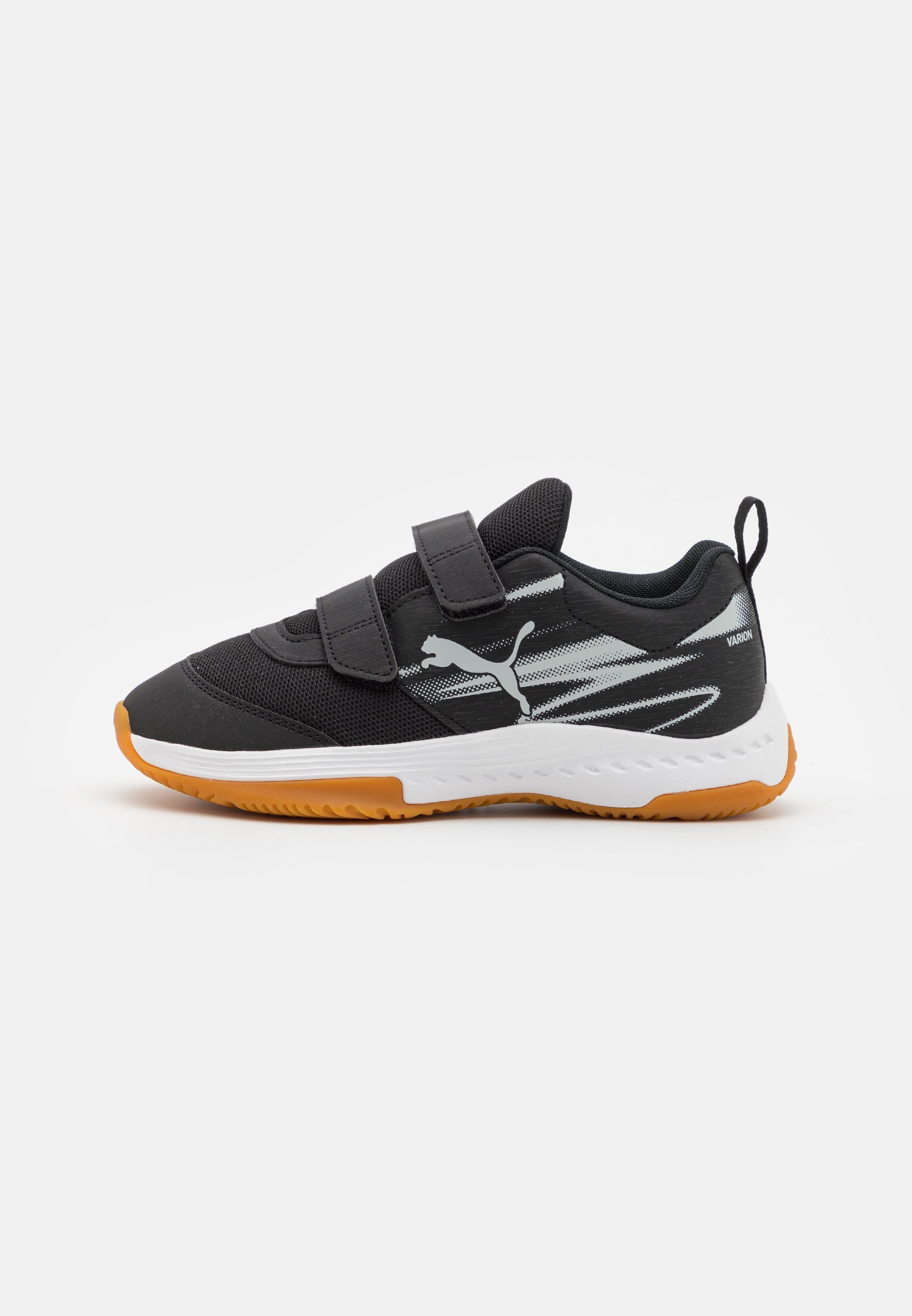 Puma VARION II UNISEX - Handbalschoenen - zwart/koel lichtgrijs