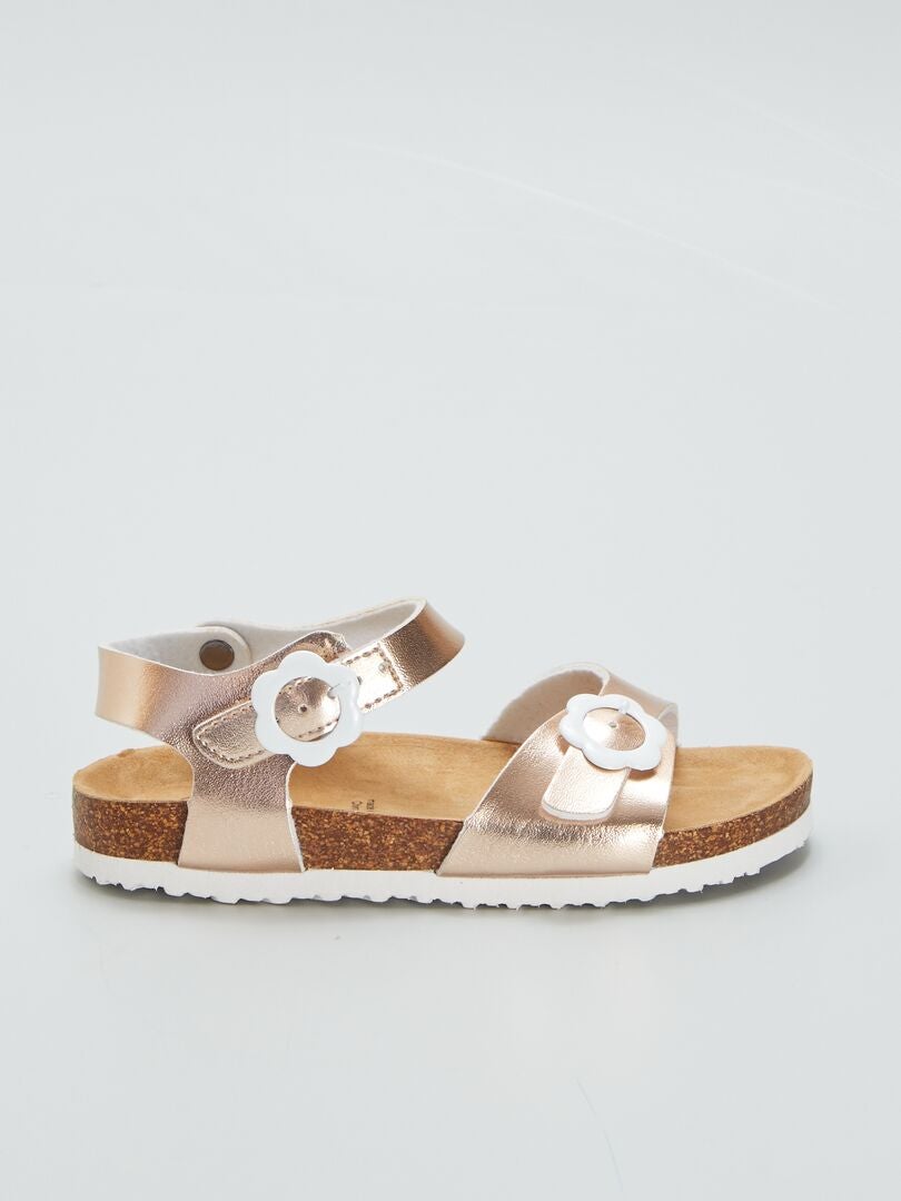 Sandalen met gespbandje - ROZE