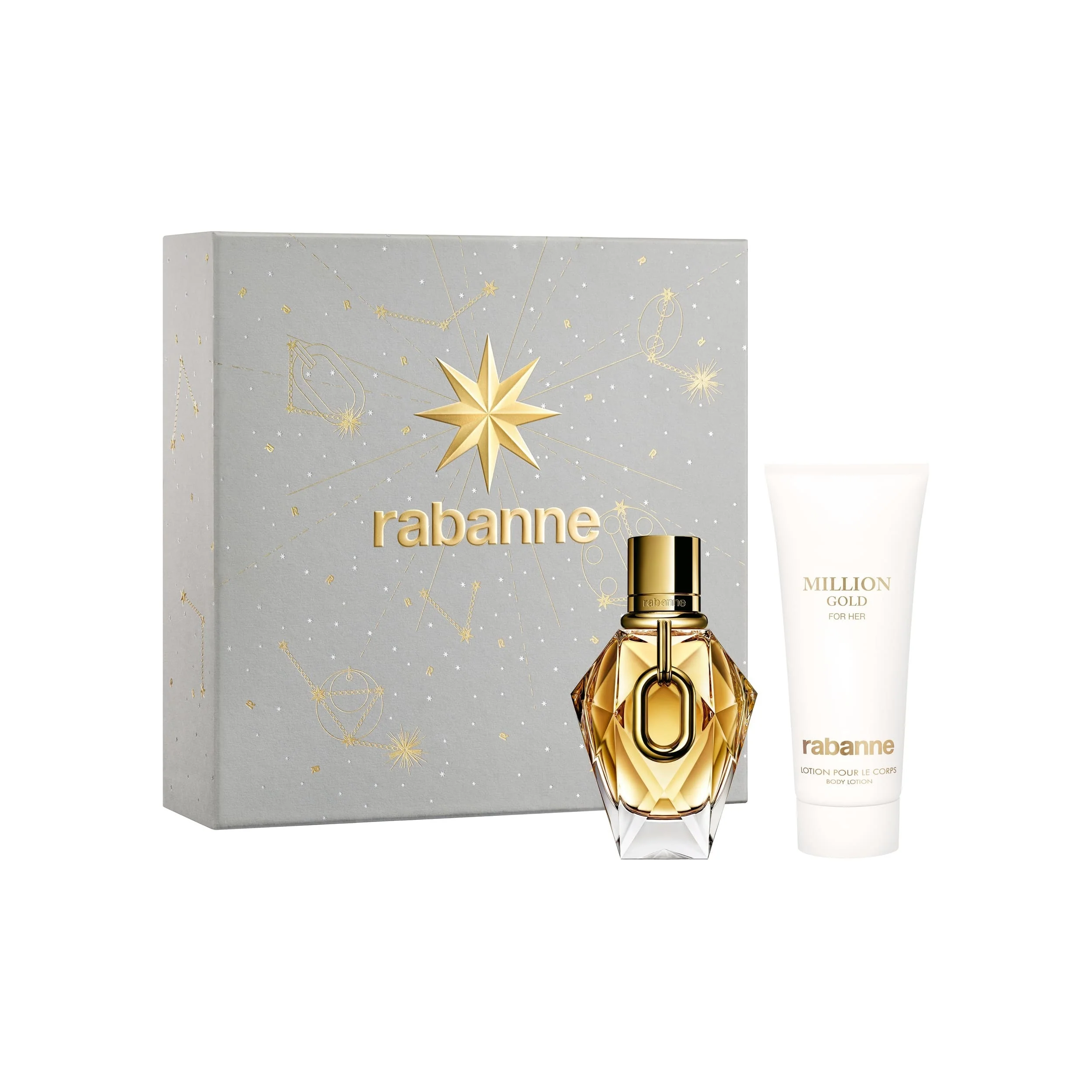 Million Gold For Her Cofanetto Million Gold For Her Eau de Parfum + Body Lotion - Cofanetto Profumo Donna, Eau de Parfum, Latte Corpo