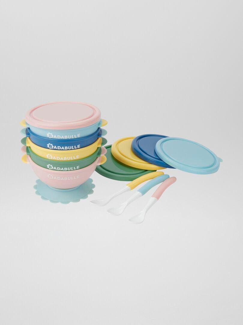 Conjunto de louça 'Badabulle' - multicolorido