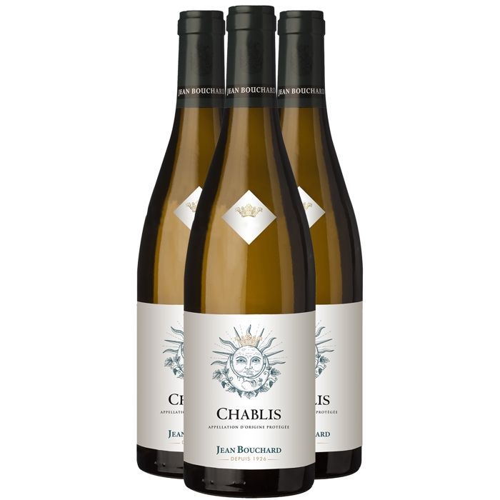 Jean Bouchard Chablis 2023 - Witte Bourgognewijn (3x75cl)