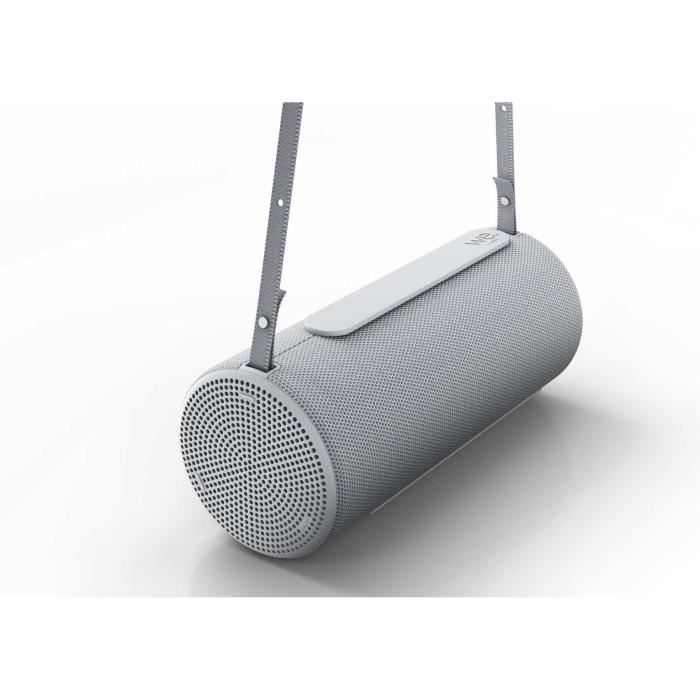 LOEWE We.HEAR 2 Portable Wireless Speaker - Bluetooth - 60W - IPX6 - 17h Battery Life - Cool Grey