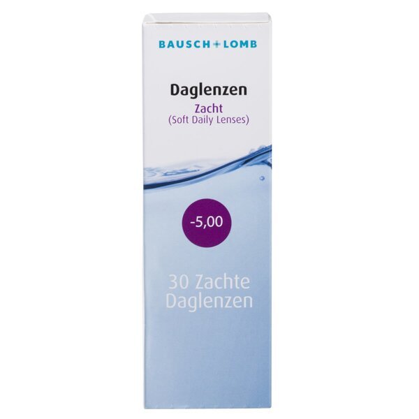 Bausch + Lomb -5.00 meke dnevne kontaktne leće<br>Medicinski proizvod - 30 komada