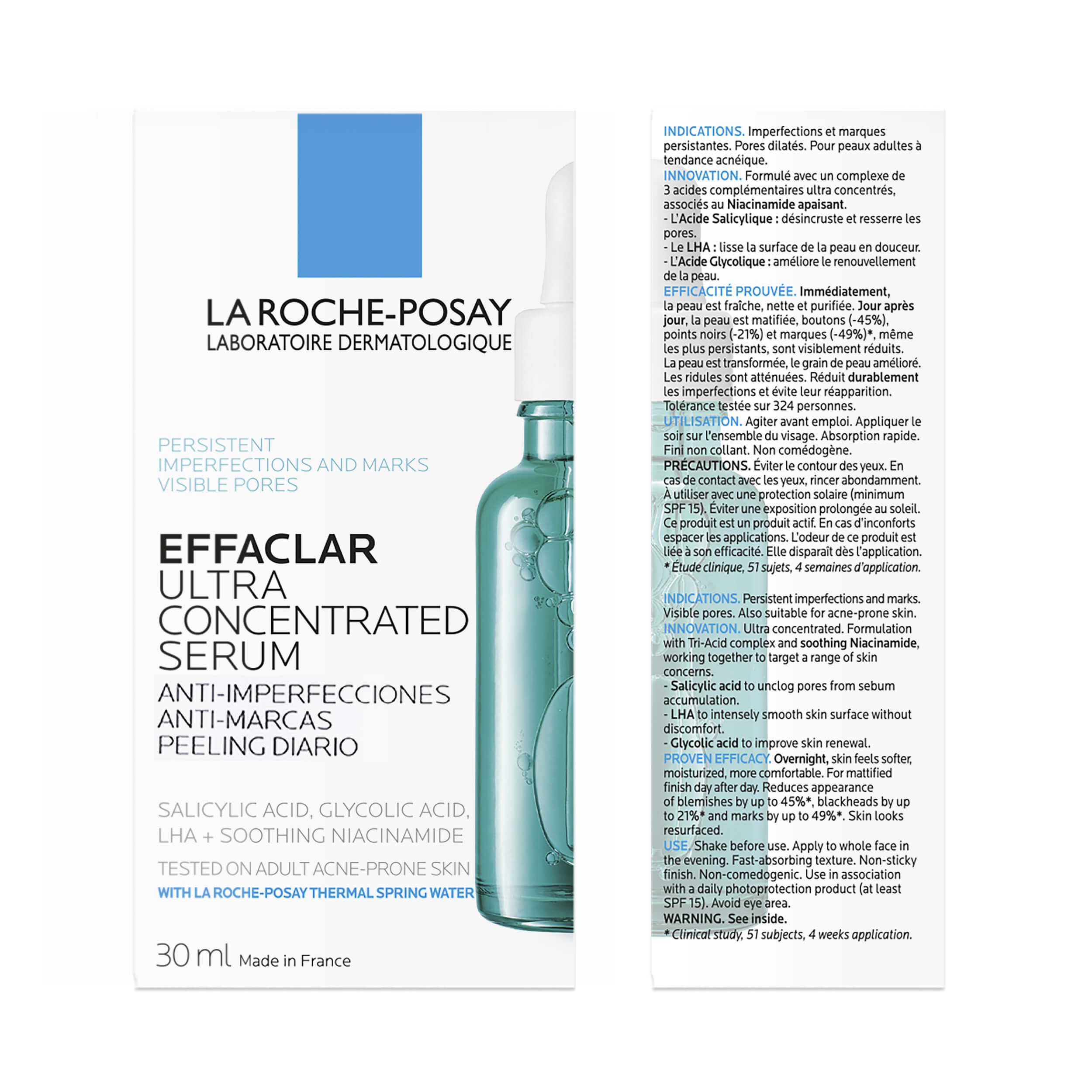 Effaclar ultra koncentriran serum proti nepravilnostim Zdravljenje aken
