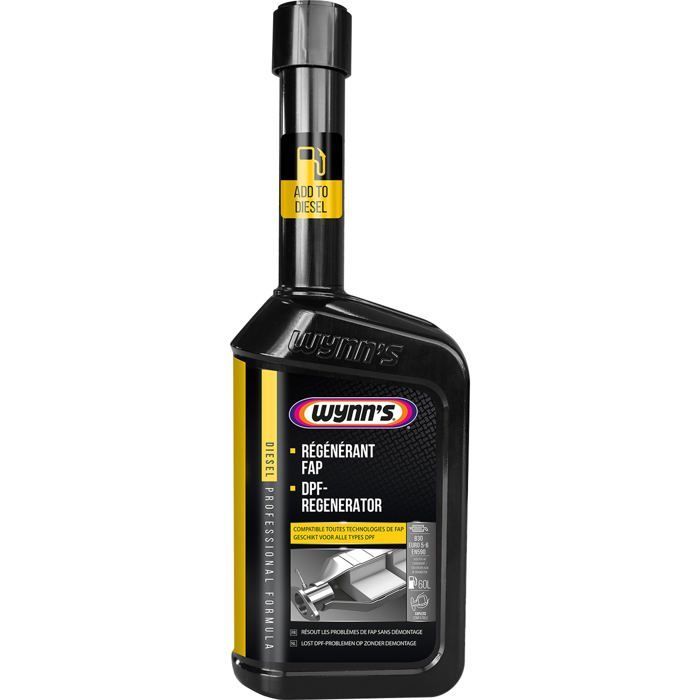 Regenerador de filtro de partículas diésel (DPF) Wynn's (no requiere desmontaje) 500 ml