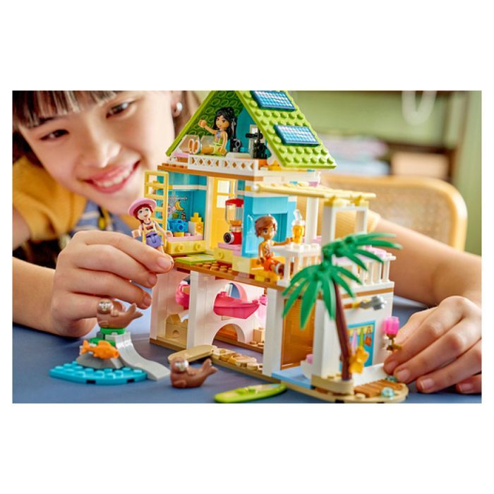 LEGO Friends 42699 La Maison sur la Plage et les Phoques - Jeu de Construction dès 7 ans