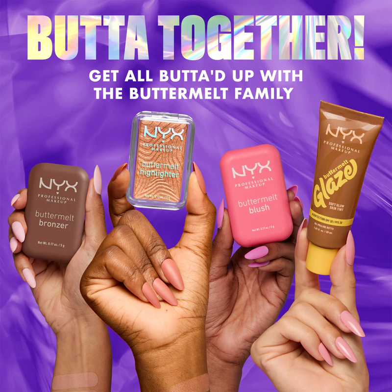 Iluminador Buttermelt da NYX Professional Makeup