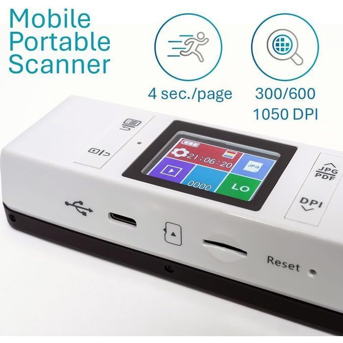 IRISCAN BOOK 7 tragbarer Scanner