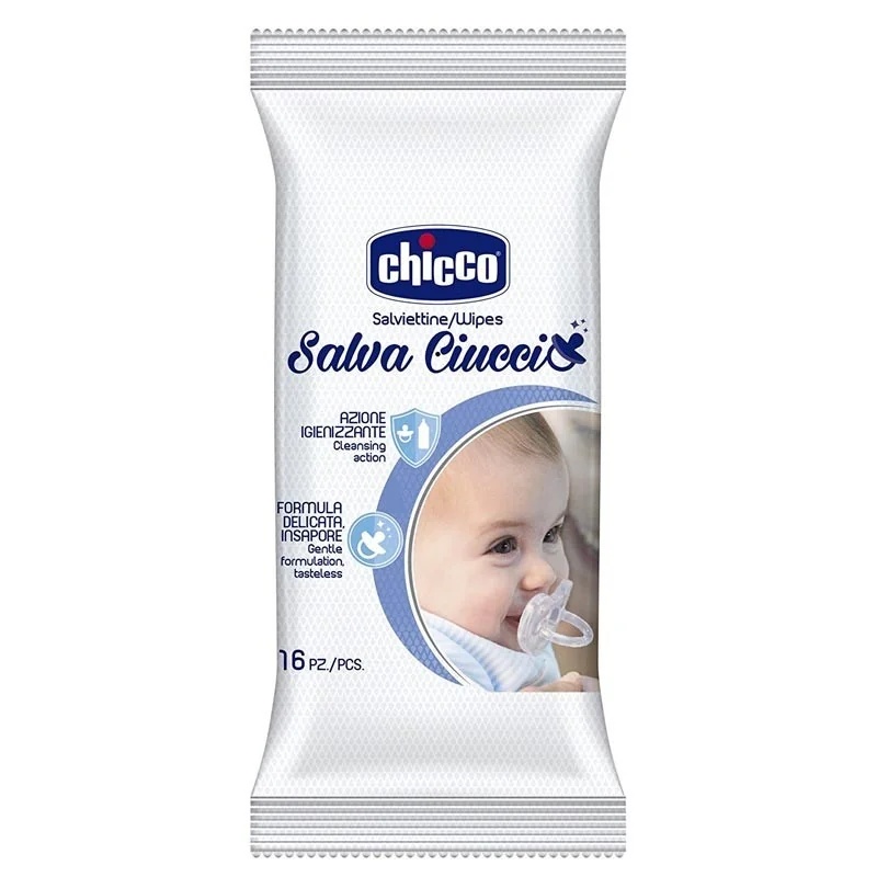 CHICCO Chicco lutipuhastuslapid 16 tk alates 0. elukuust