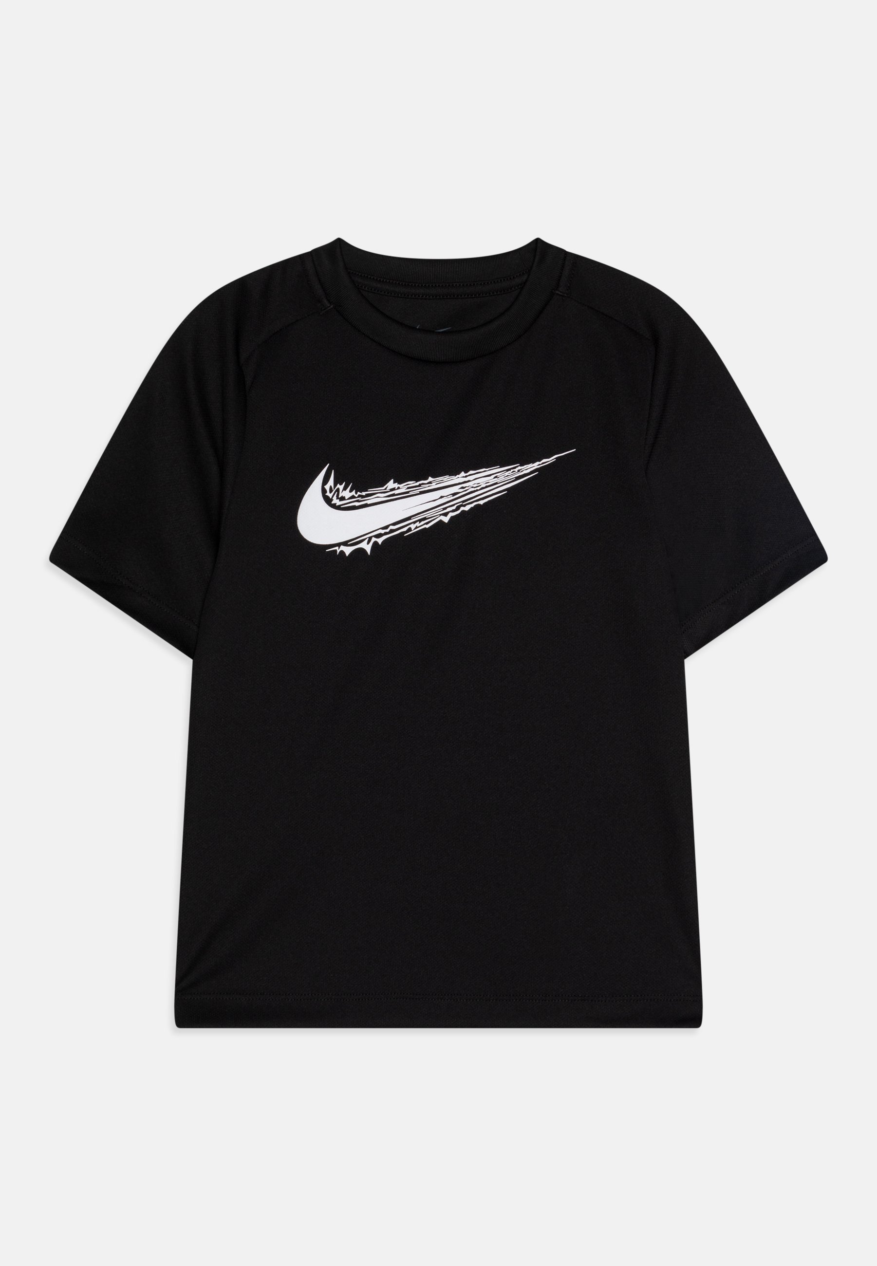 Nike Performance UNISEX - Sport T-shirt - zwart/wit
