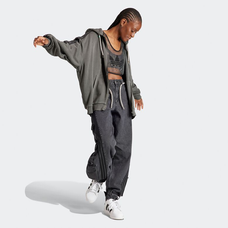 Sudadera con capucha Oversized Full-Zip