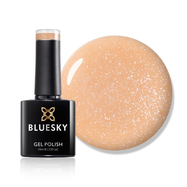 Gelový lak Bluesky - cukrový písek
