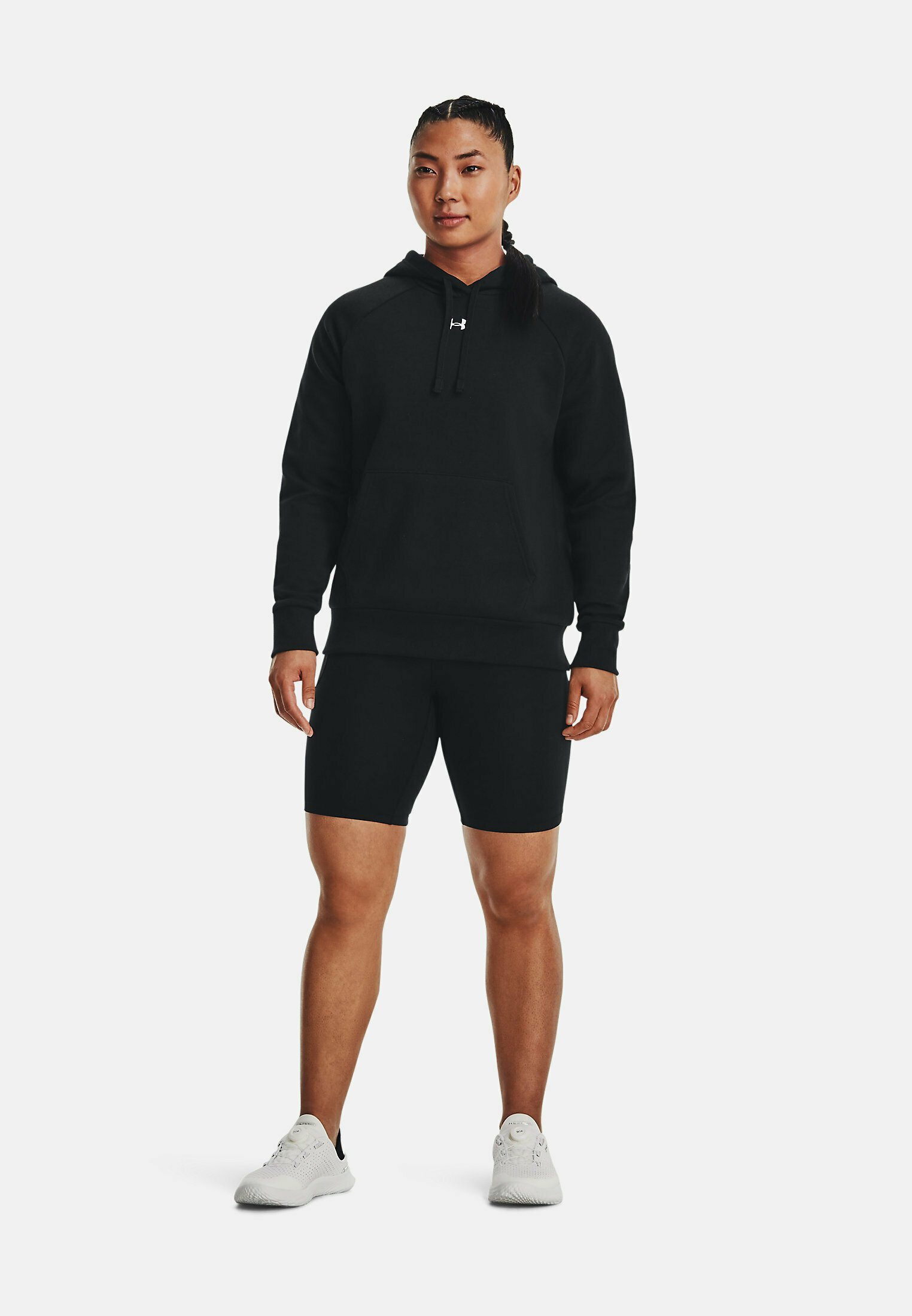 Under Armour RIVAL FLEECE - Hoodie - zwart