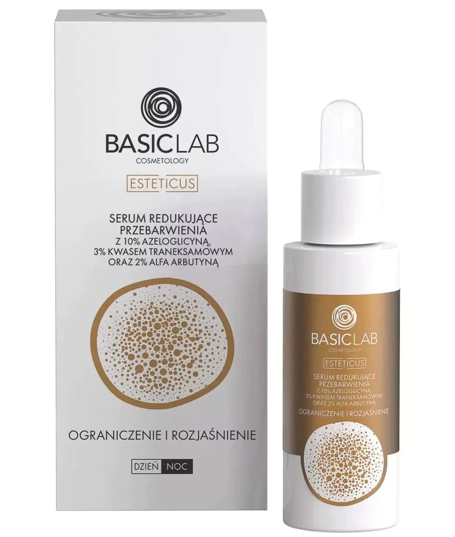 BasicLab Esteticus Serum redukujące przebarwienia z azeloglicyną 10%