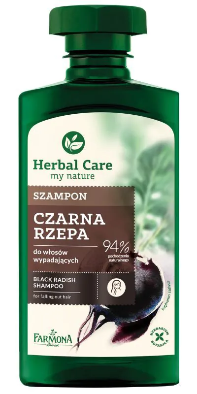 Herbal Care Szampon do włosów Czarna Rzepa