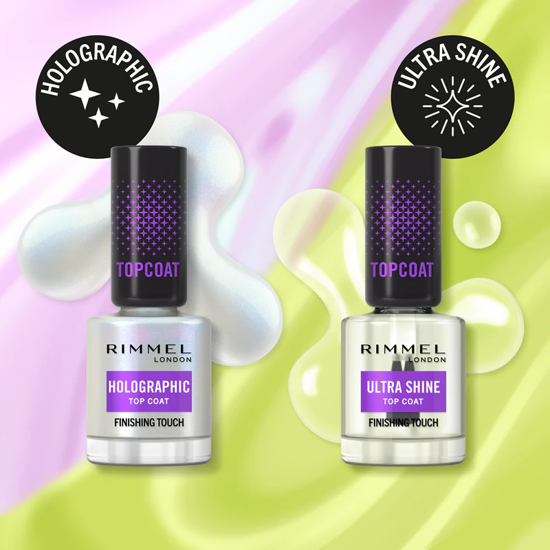 Vrchný lak Rimmel Ultra Shine poskytuje vynikajúcu ochranu a intenzívny lesk