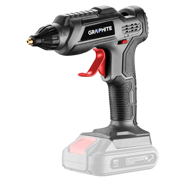Pistolet klejowy Energy  18V, GRAPHITE 58G040