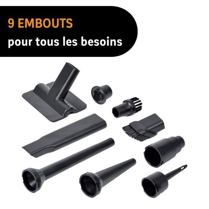Car Care | Aspirateur et souffleur à main sans fil 4 en 1 nomade et pliable POWERVAC