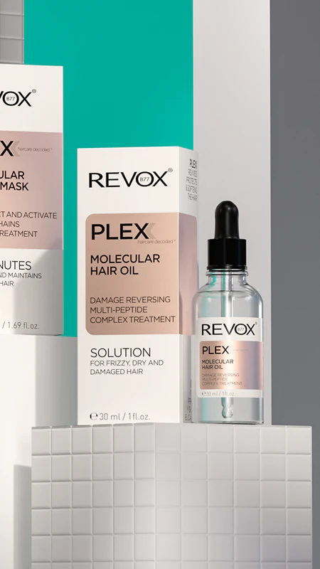 Revox B77 PLEX Moleculaire Haarolie voor het versterken van beschadigd haar