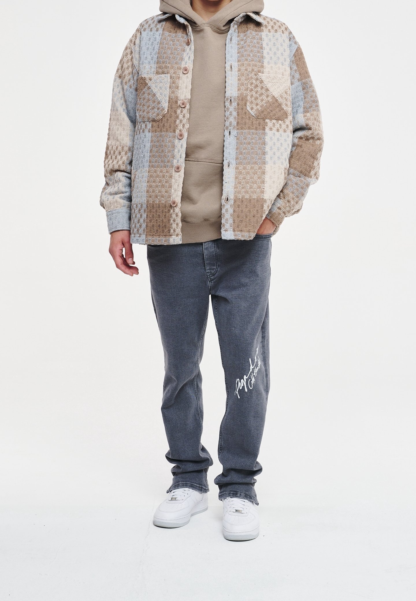 Pegador overhemd - taupe