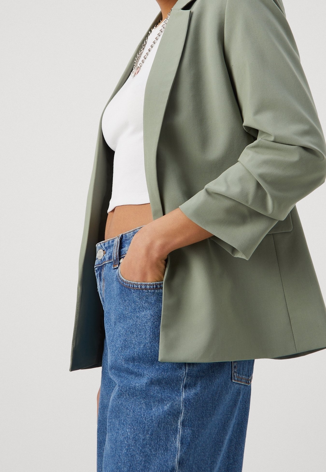 Blazer Even&Odd - kaki