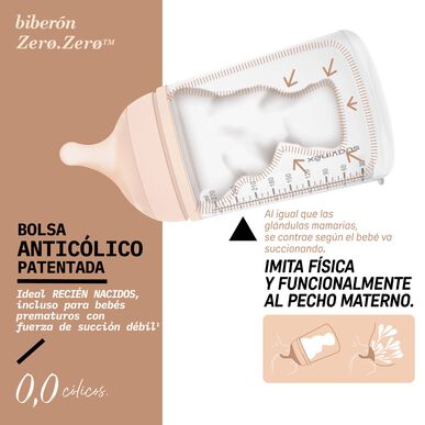 Biberón universal anticólico mediano Suavinex 1 unidad 1 unidad
